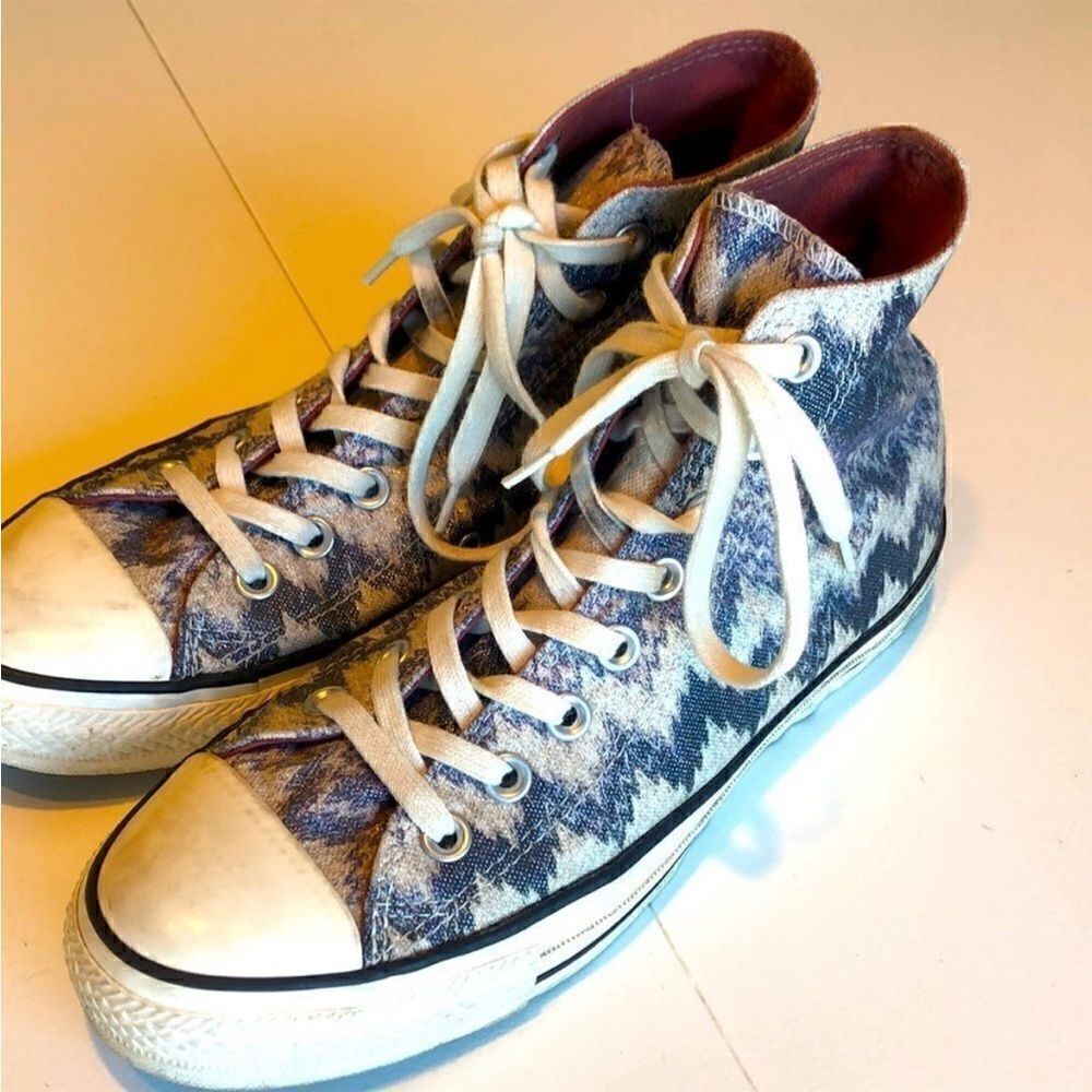 Converse Missoni X Limited Edition Chuck Taylor Sparkly Aztec design Shoes